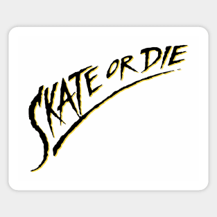 Skate or Die Nes Sticker